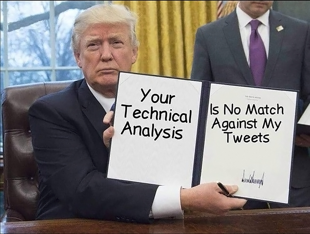 Your technical analysis is no match against my tweets